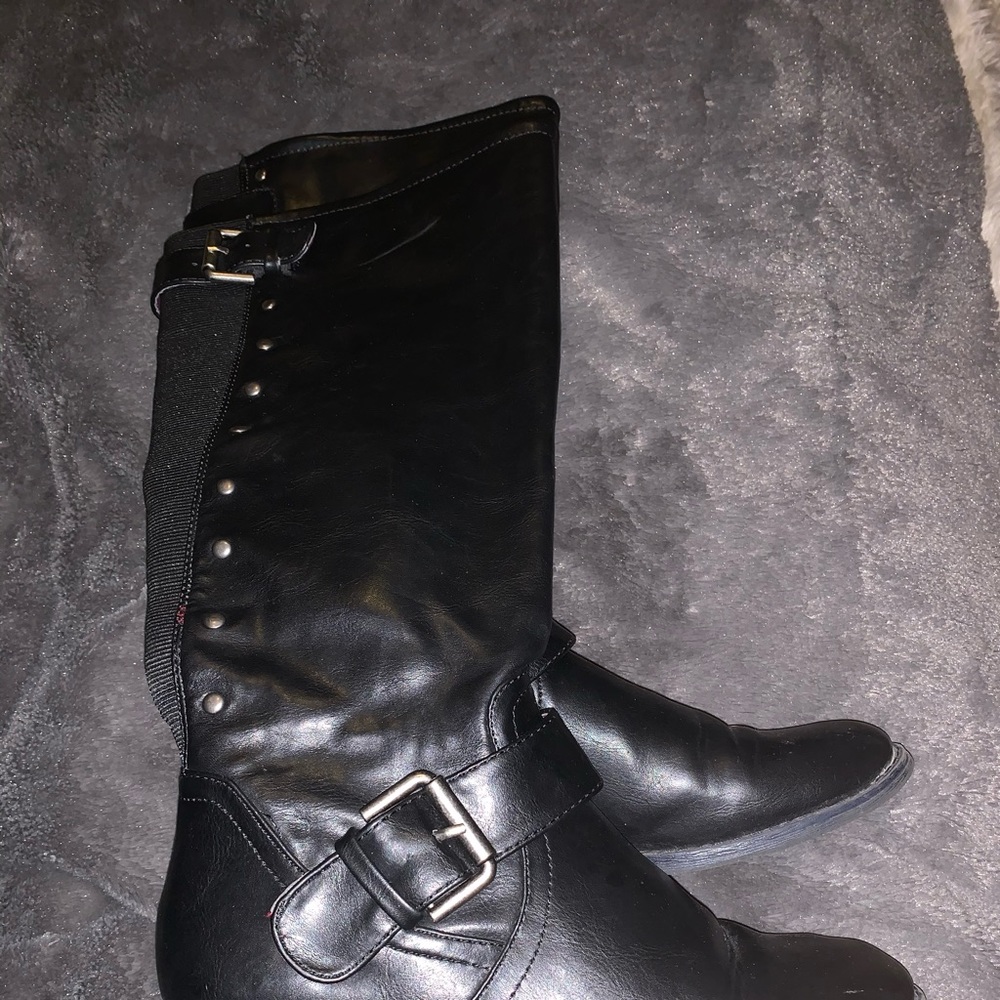 Pink and pepper Girls riding boots